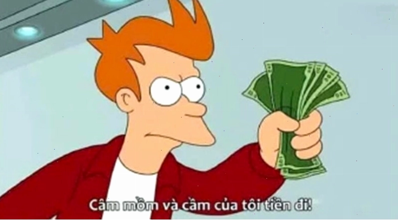 Meme xin tiền lì xì độc đáo