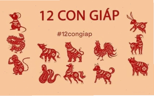 Minh họa 12 con giáp, yếu tố quan trọng trong tử vi tướng số