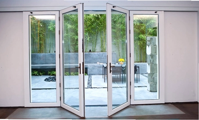 Minh họa thước Lỗ Ban và các cung tài lộc khi đo kích thước cửa chính 4 cánh