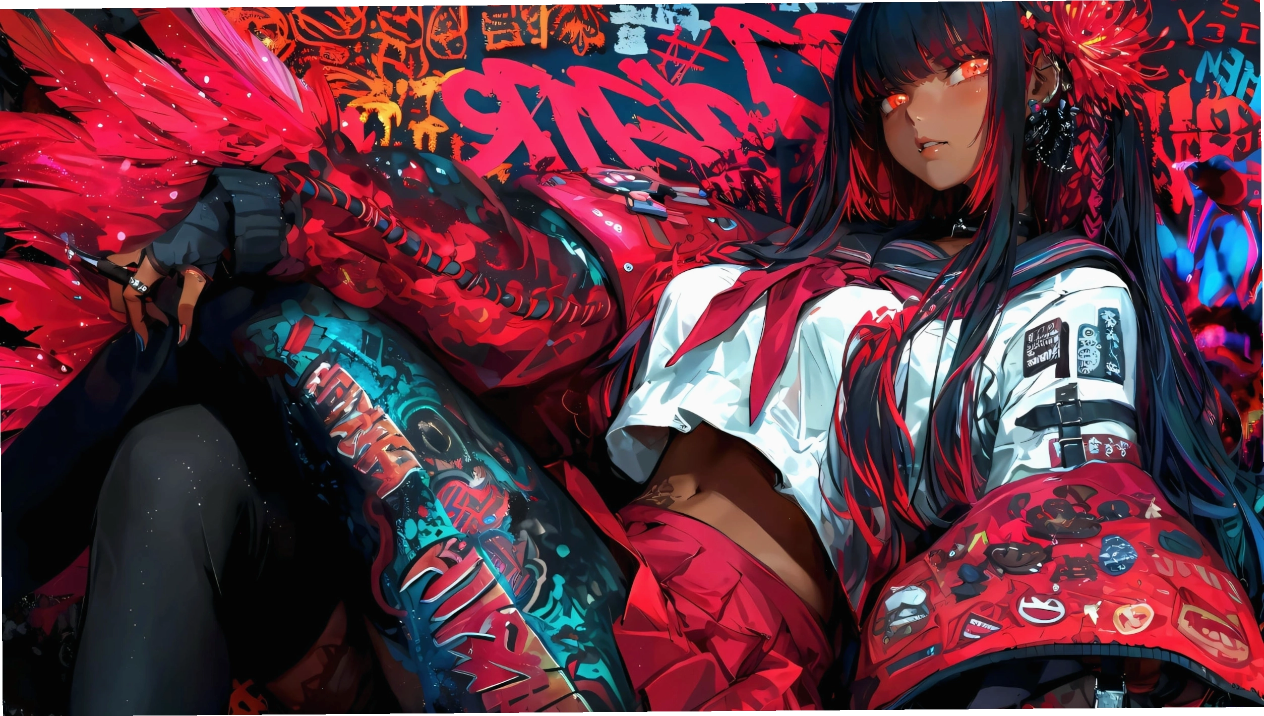 Nhân vật anime 4K đáng yêu làm avatar