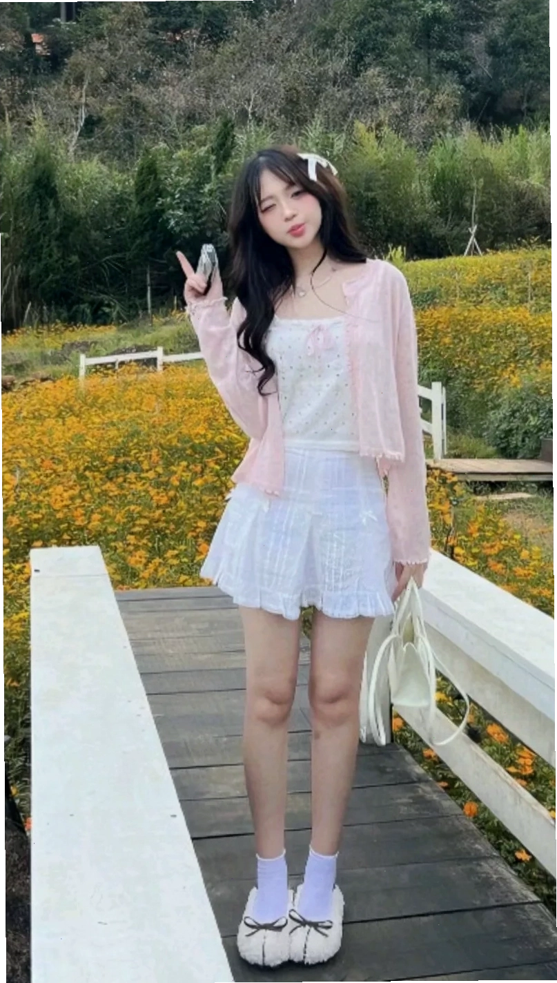 Phong cách ngây thơ, đáng yêu của cô gái Trung Quốc