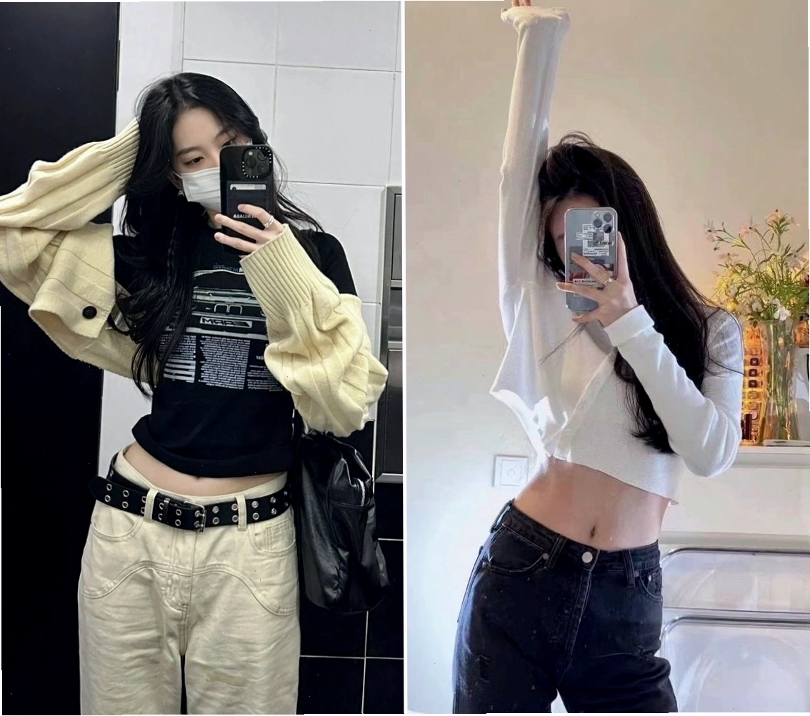 Phong cách tạo dáng trước gương trong nhà tắm ấn tượng