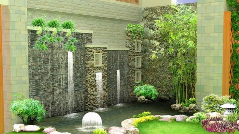 Phong thủy luân tại sân vườn