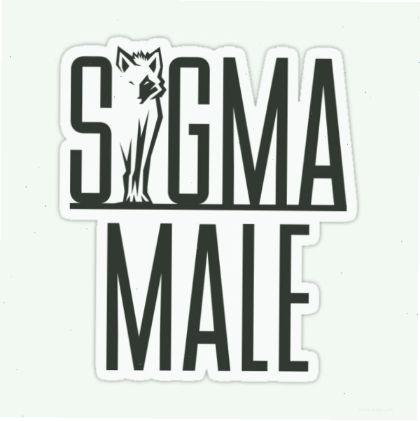 Sản phẩm áo thun với hình ảnh Sigma Male