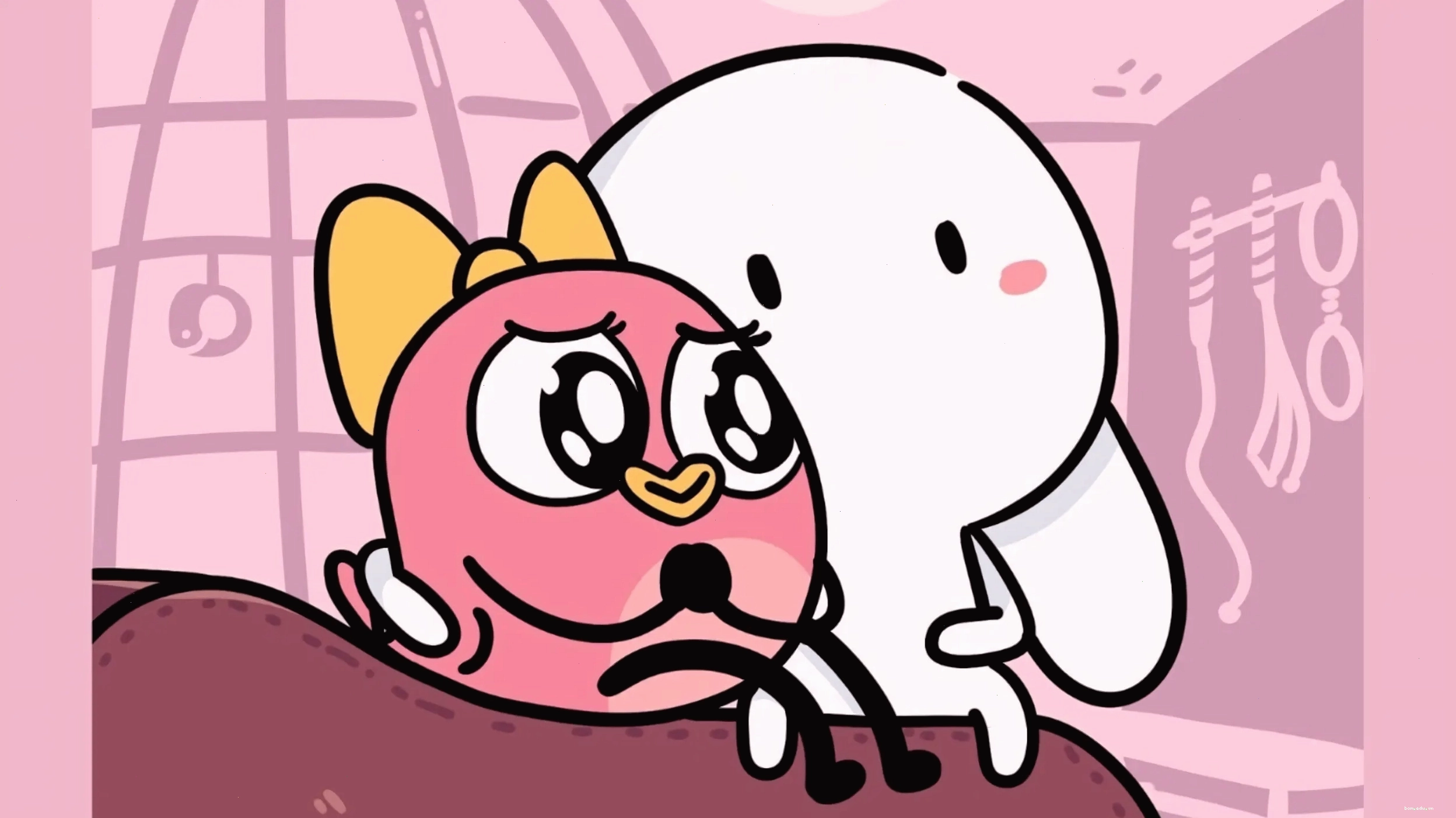Thỏ Bảy Màu cute, avatar meme