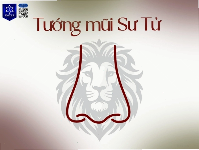 Tướng mũi sư tử thể hiện sự mạnh mẽ và quyền uy