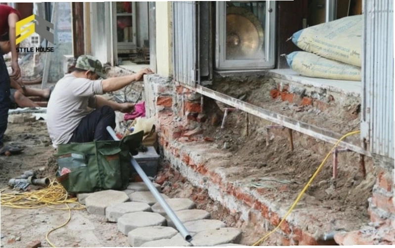 Xây dựng đo đạc thật cẩn thận