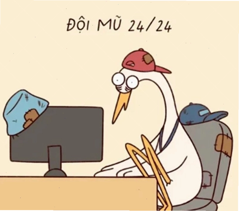 Meme tình huống công sở vui nhộn thể hiện cá tính