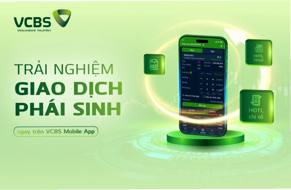 Nhà đầu tư có thể cân nhắc mở tài khoản giao dịch chứng khoán phái sinh nhanh chóng, thuận tiện tại VCBS