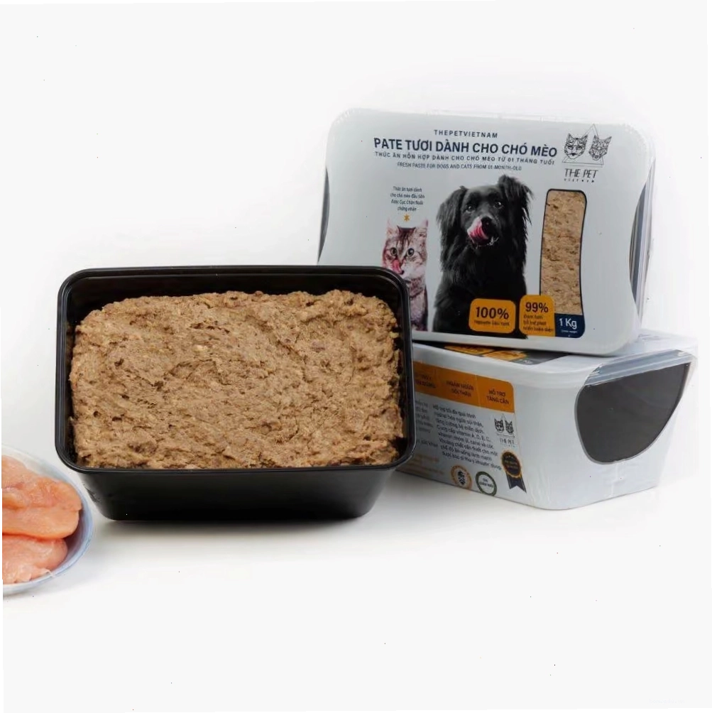 Pate tươi bổ sung dinh dưỡng cho chó