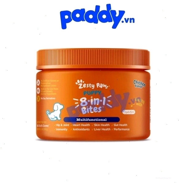 Viên nhai Zesty Paws cho chó con