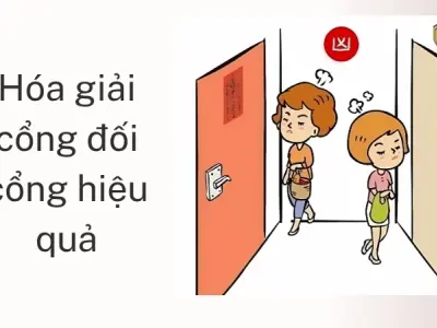 Hóa giải cổng đối cổng tránh ảnh hưởng xấu đến tài lộc