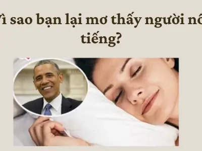 Nằm mơ thấy người nổi tiếng là điềm báo gì trong tâm linh?