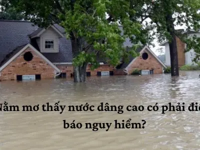 Nằm mơ thấy nước dâng cao có phải điềm báo nguy hiểm?