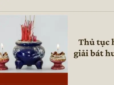 Hướng dẫn thủ tục hóa giải bát hương chuẩn phong thủy