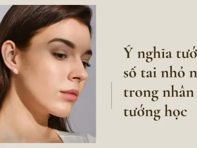 Tướng tai nhỏ nữ nói lên điều gì về vận mệnh và tính cách