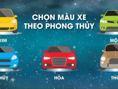 Màu xe hợp mệnh và những lưu ý quan trọng khi mua xe lần đầu