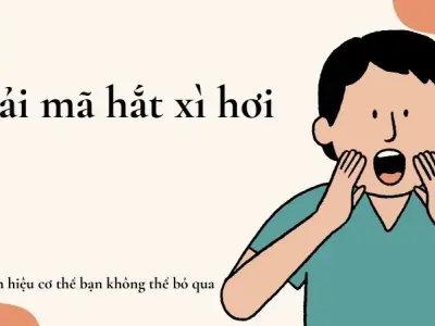 Giải mã hắt xì hơi - Tín hiệu cơ thể bạn không thể bỏ qua
