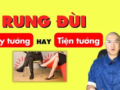 Tướng người ngồi rung chân giải mã vận mệnh giàu nghèo