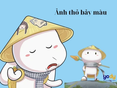 Khám phá thế giới meme thỏ bảy màu hài hước và độc đáo 2026
