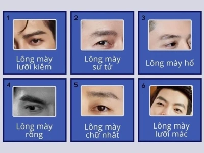 Xem tướng lông mày đàn ông: Khám phá 7 dáng mày quyền lực, tài lộc