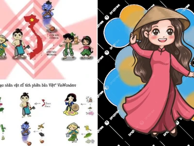 Tuyển tập tranh chibi các nhân vật cổ tích Việt Nam độc đáo nhất 2026